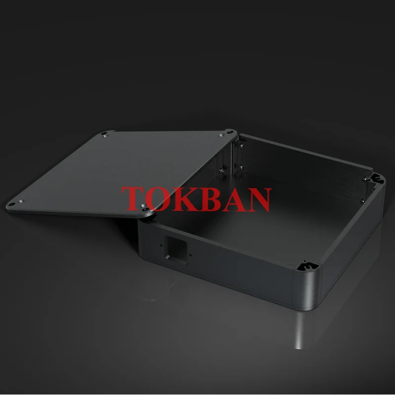 Tokban Audio 2205R 214*214*55mm All Aluminium Digital Amplifier Chassis Enclosure preamplificatore fai da te DAC Decoder Case Shell