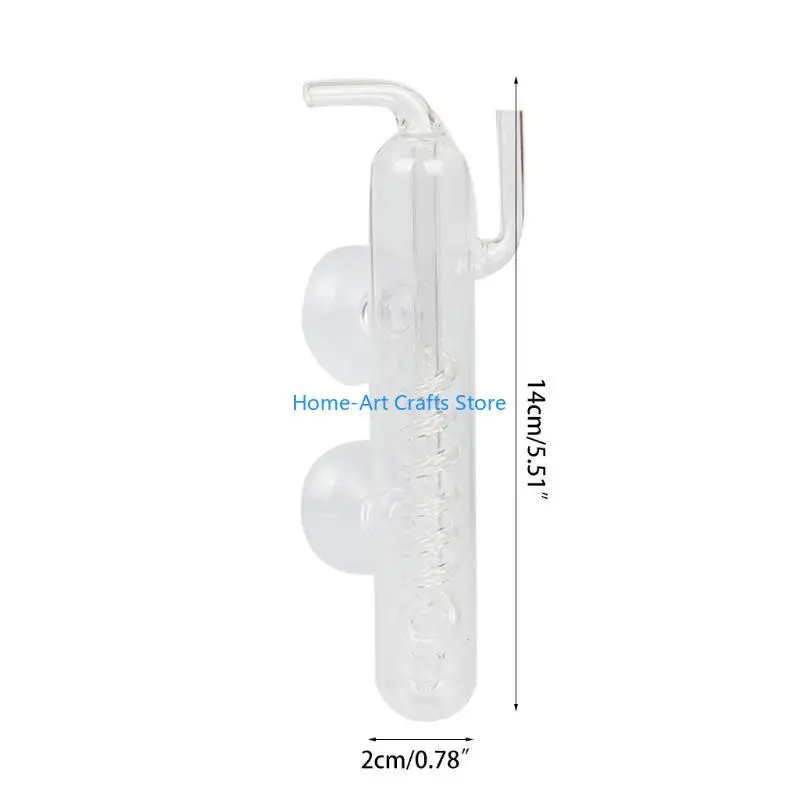 Y3NA CO2 Diffuser Spirals Bubble Counter for Aquarium Planted for Tank High-Transparent Glass Aquarium Supply Accessories - view 6
