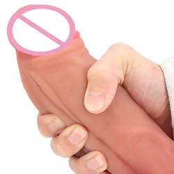 2.7inch Hot Real Skin Big Silicone Dildo Xxl  Realista Penis For Women Dick Sex Product Toys Adult Goods For Women Dildos Gay