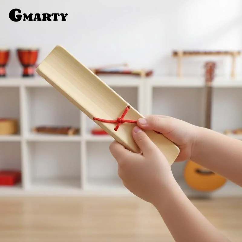 Children Natural Bamboo Small Clapper Talk Stage Performance Chinese Style Characteristic Clapper Talk Toys