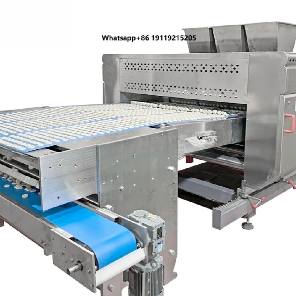 Modular Pretzel Baking Machine Energy Efficient Conveyor Oven Automatic Chocolate Filling Equipment