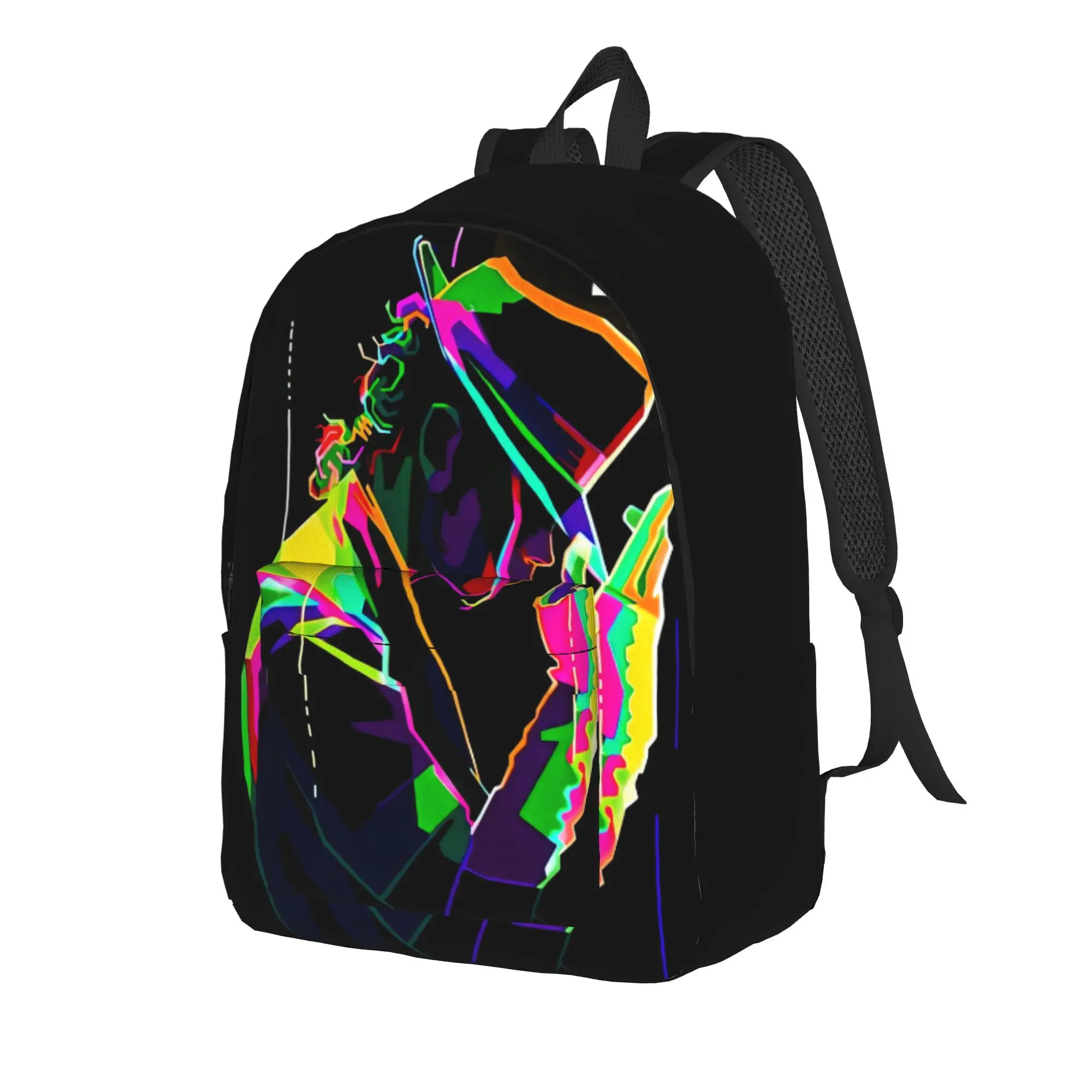 Michael Jacksons Musical Movie 2026 Backpack Female  Pattern Backpacks Polyester Kawaii School Bags Sport Design Rucksack