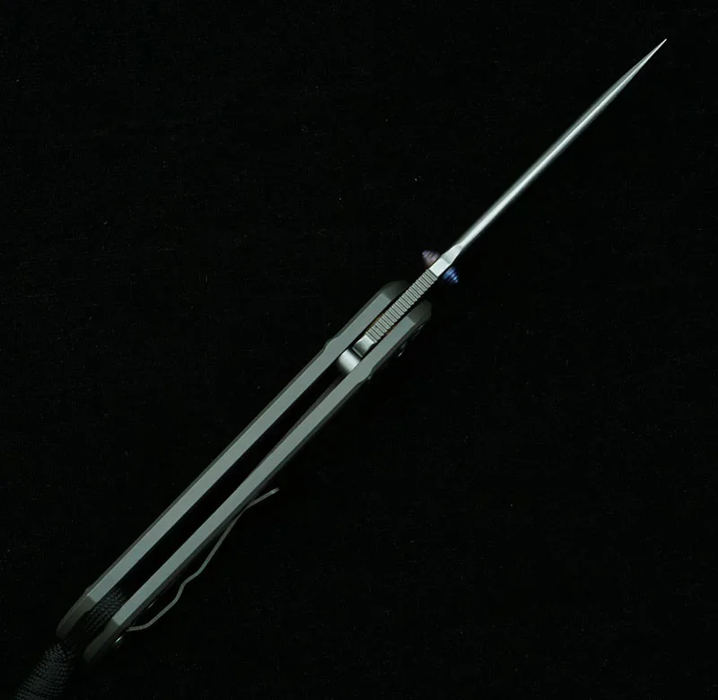 LEMIFSHE pisau lipat Sebenza besar 25 S35VN, pisau Gasket tembaga pegangan Titanium, alat EDC bertahan hidup dapur berkemah luar ruangan