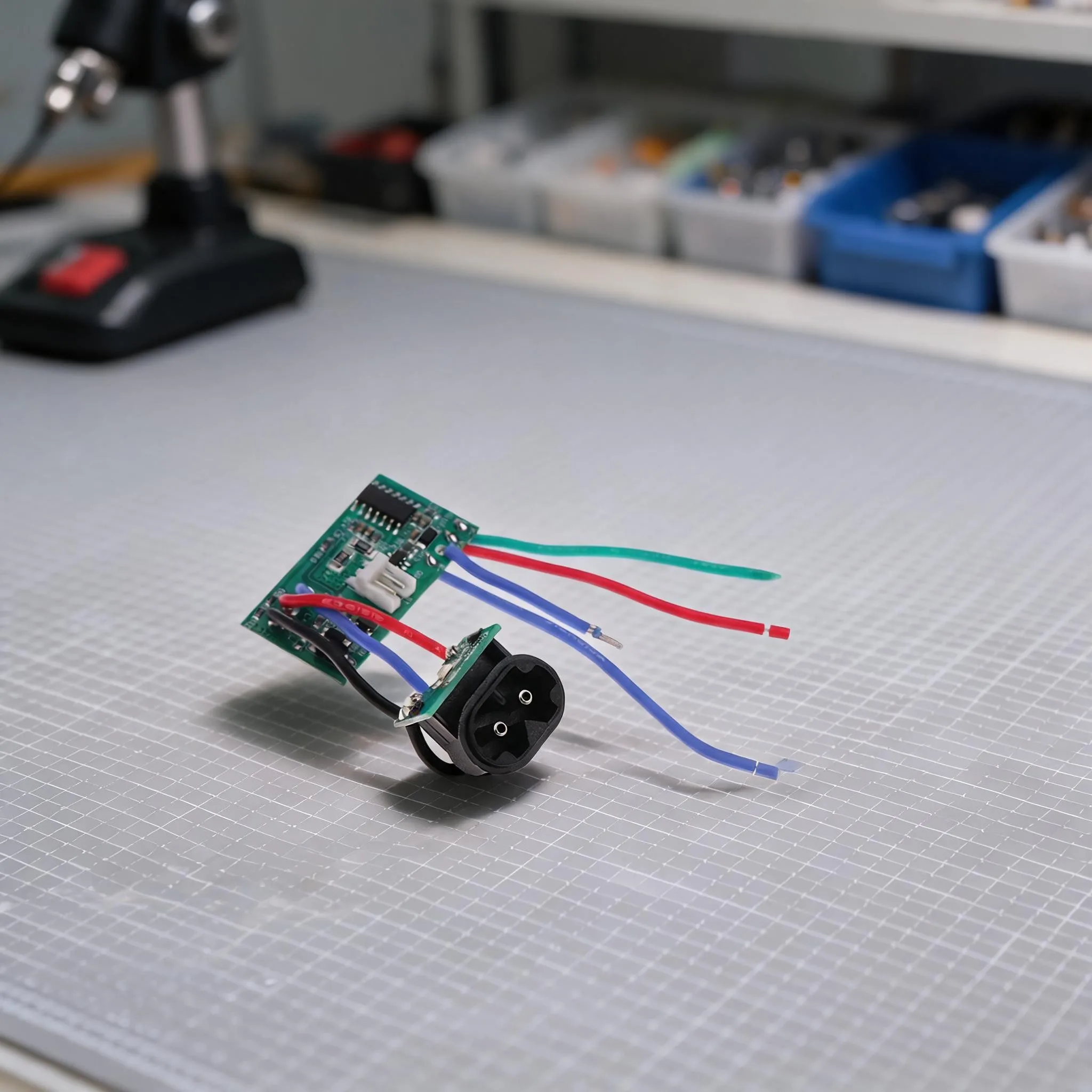 18V 20V Brushless Motor Driver Board 300W No Hall Sensor Forward Reverse Control With LED Indicator Interface