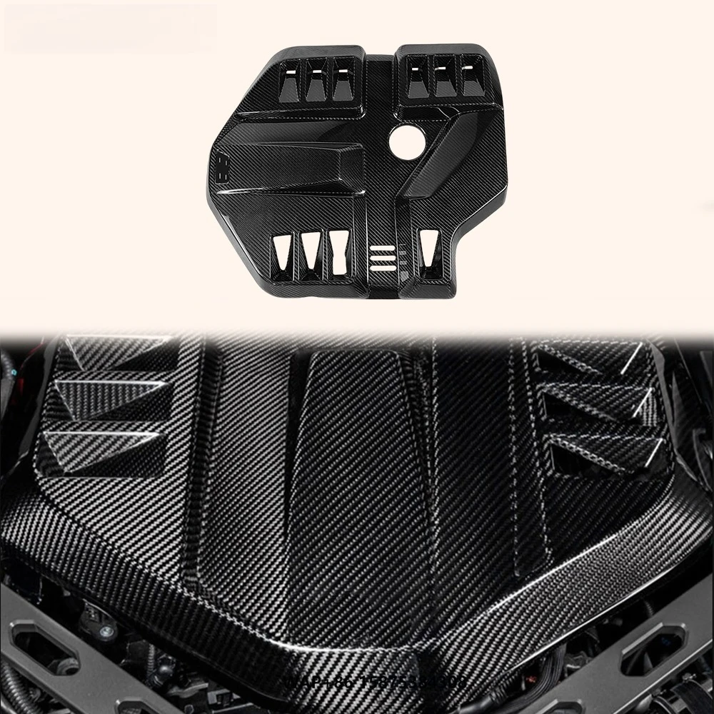 

Dry Carbon EVA Style Front Hood Engine Cover for M3 G80 G81 M4 G82 G83 20-24 Body Parts