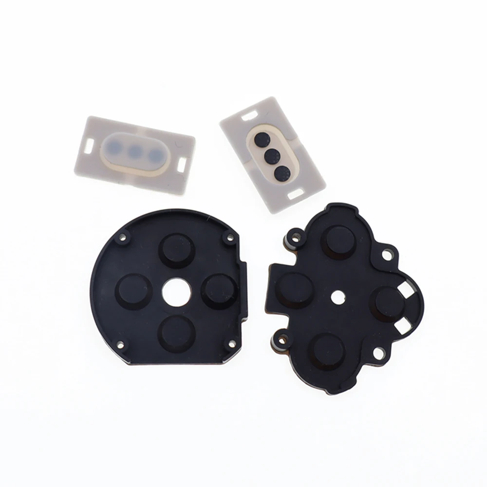 1Set Silicone Rubber Conductive Button Pads +Flex Cable Replacement For PSP1000 Game Console repair part - view 2