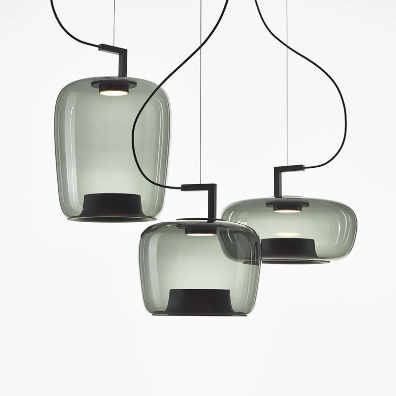 ثريا زجاجية فنية ثريا بجانب السرير بسيطة #3