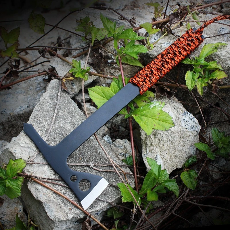 Hache tactique de Camping multifonctionnelle en plein air, coupe de montagne, hache de lutte contre l'incendie
