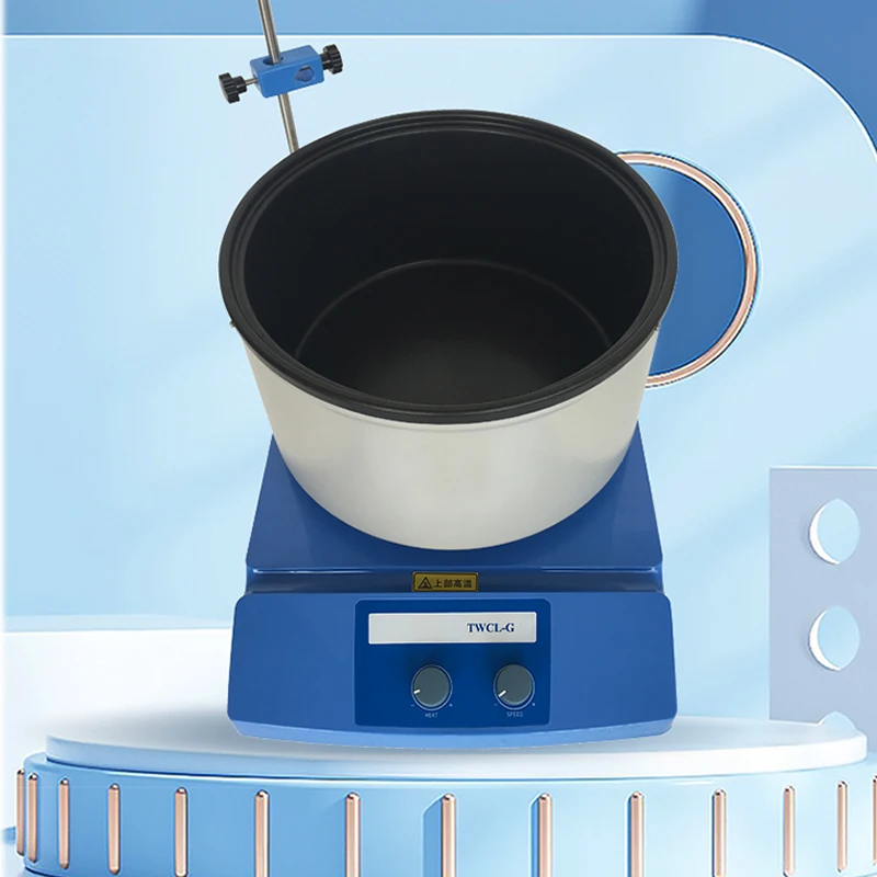 Temperature regulating magnetic stirring heating pot  magnetic stirrer Instrument