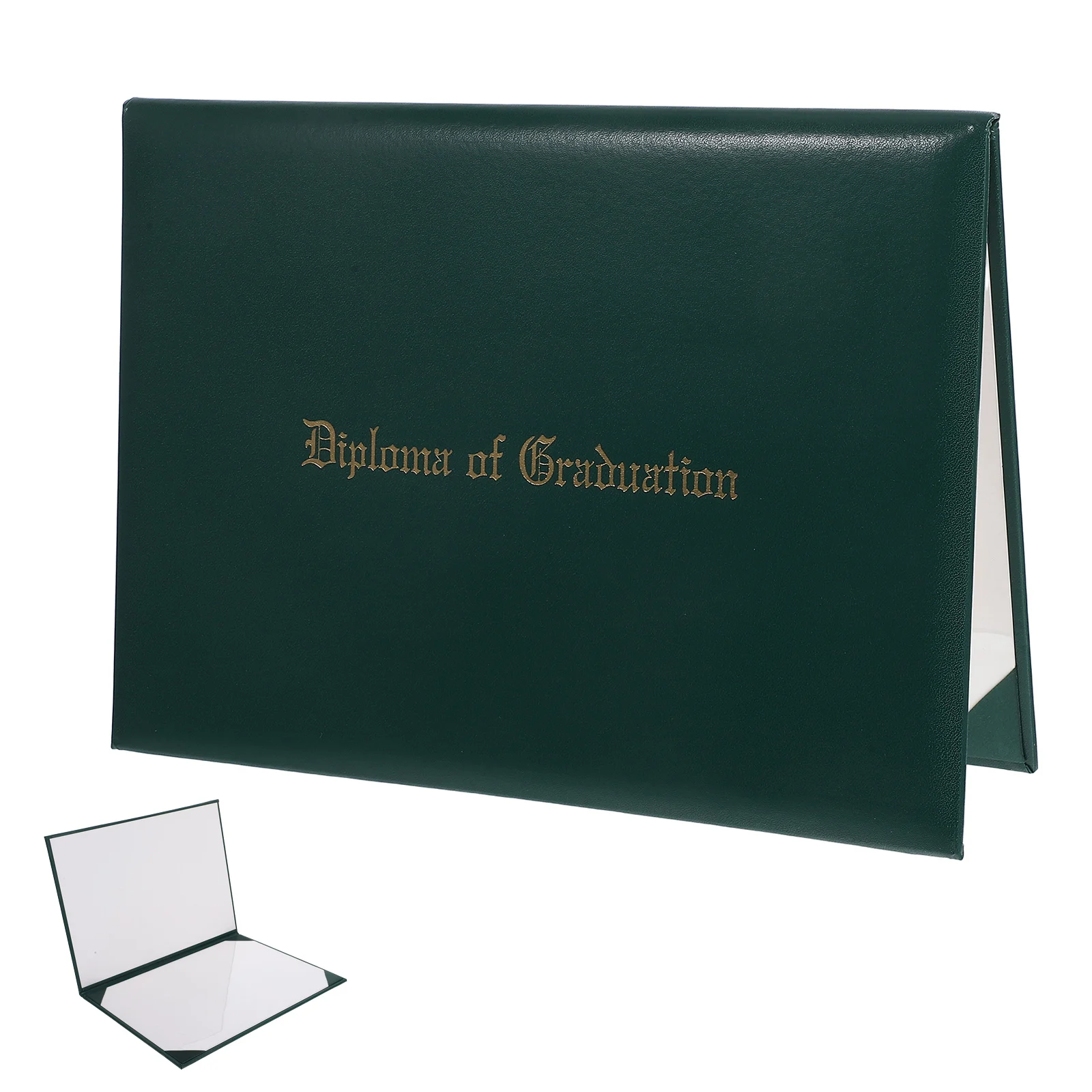 

Diploma Cover Bi-fold Certificate Holder Paper College Degree Bachelors Frame Pvc Binder