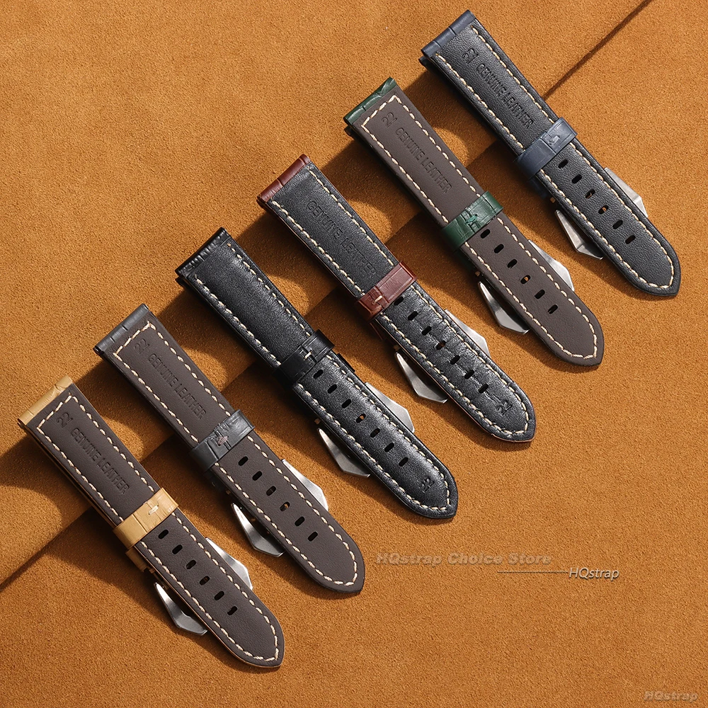 20mm 22mm 24mm 26mm 本革腕時計ストラップ メンズ レディース ウォッチバンド ブラック ブラウン ブルー レザーウォッチバンド 高品質ベルト