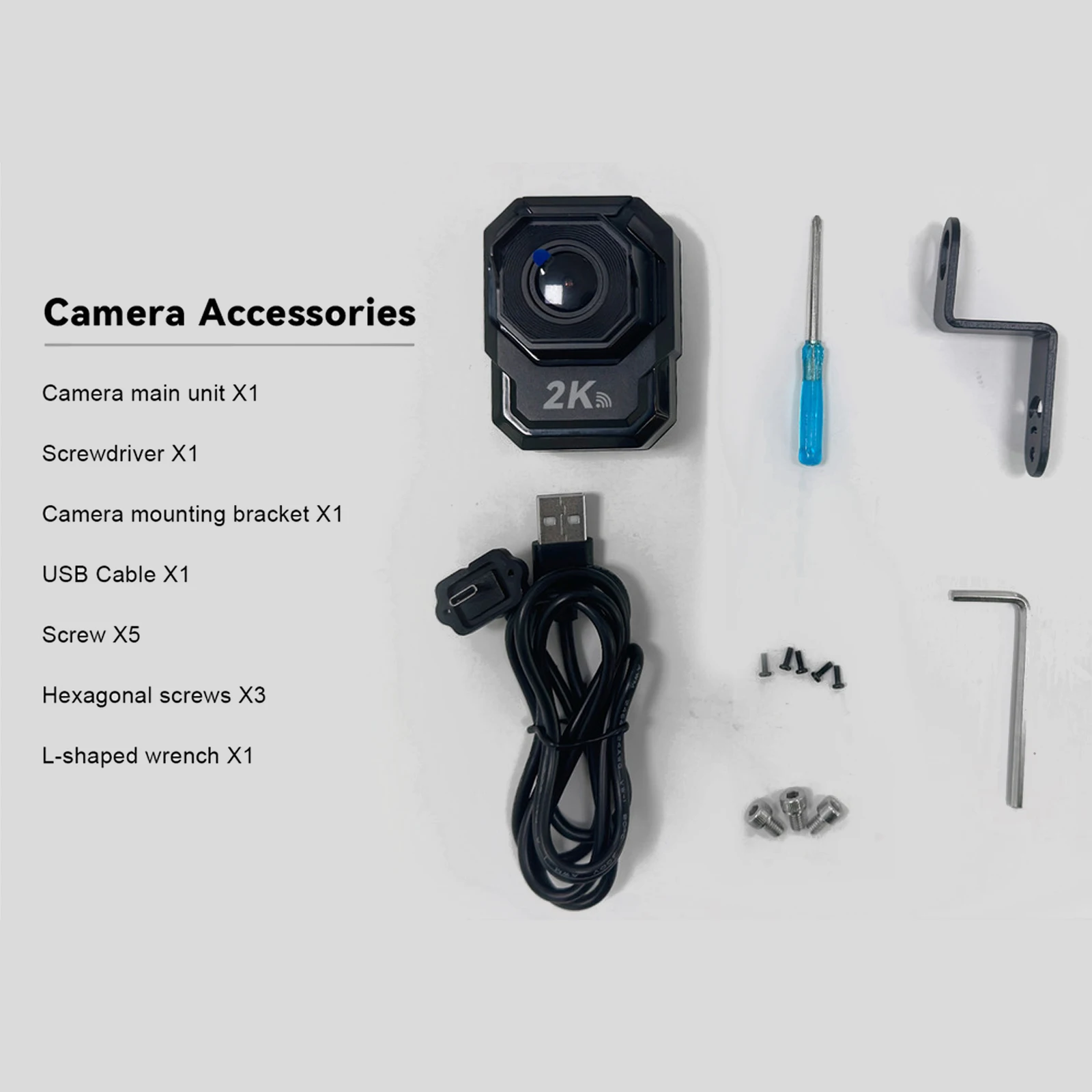 2K IP65 Waterproof Car Camera Weather Resist Portable Driving Camcorder Lightweight Mini Bike Dashcam for Motorcycle Commuting - view 5