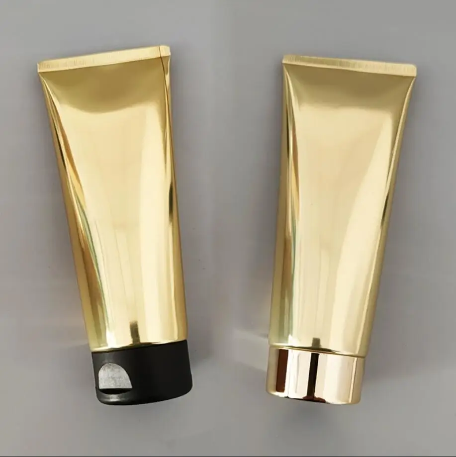 

200ml gold soft tube mild wash butter hand cream night cream/mask gel/body essence serum/shampoo cosmetic plastic tube