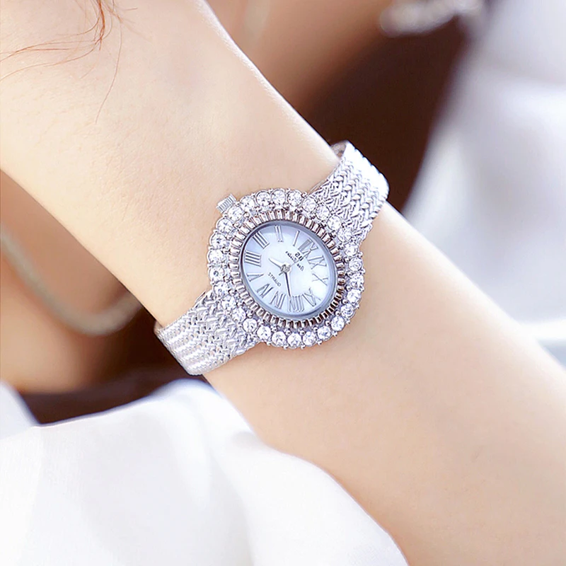 2022 orologi di moda per le donne orologio al quarzo in cristallo d'oro di marca di lusso da donna orologio elegante femminile impermeabile in acciaio inossidabile