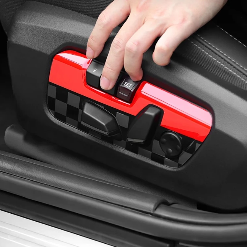 

For BMW Mini Cooper F65/F67/U25 2024-2025 Oil Car Seat Adjustment Panel Trim Frame Decoration Suppliers Modification Accessories