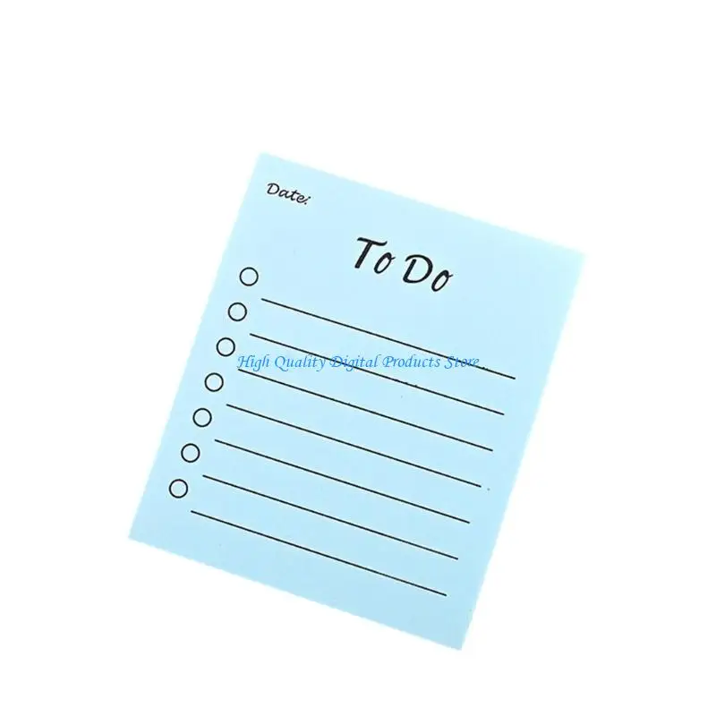 U2JE Lovely Stickier Note To-Do List Memos Pads Lined Note Pad Gift for Students