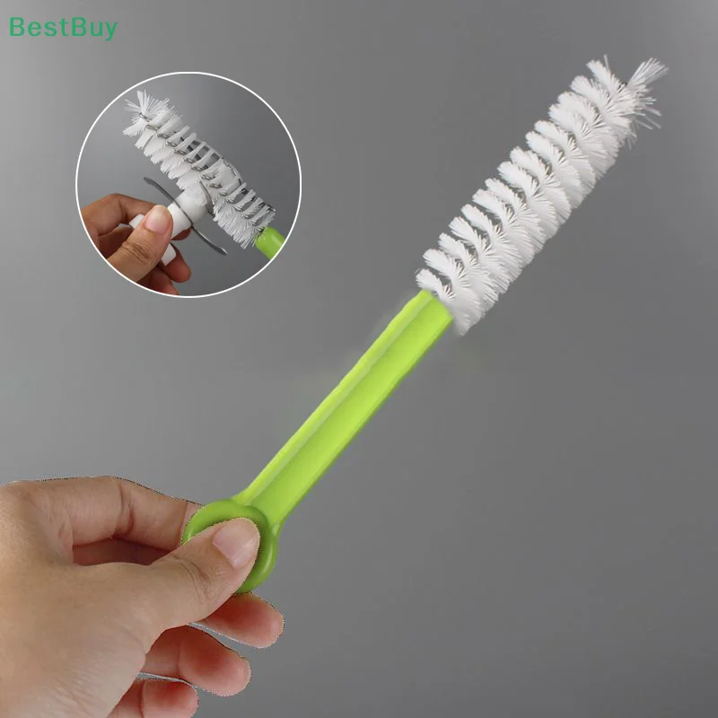 Long Handle Cleaning Brush For Baby Bottle Pipe Bong Washing Sports Water Bottle Glass Tube Meat Grinder Cleaner Tools