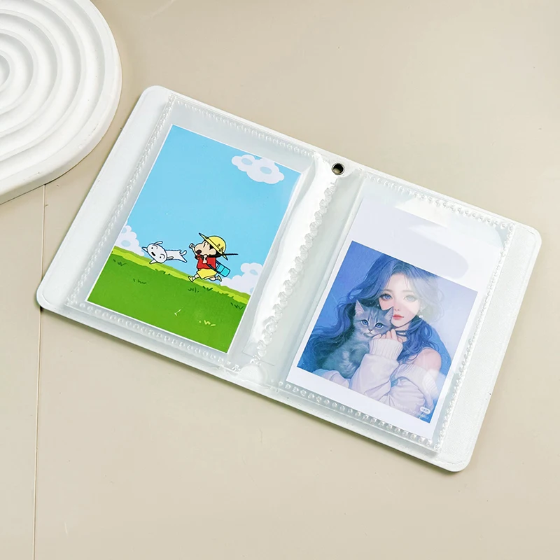 1 sztuka 3-calowy zimowy kot Kpop Fotokartki Binder Idol Album fotograficzny Maszyna do wiązania książek Album ze zdjęciami Karty kolekcjonerskie Książka
