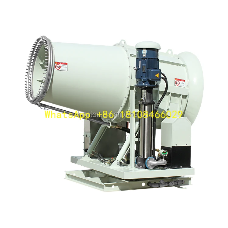 Fabricant de ventilateurs de brouillard de canon de brouillard de pulvérisateur de suppression de poussière de vente chaude