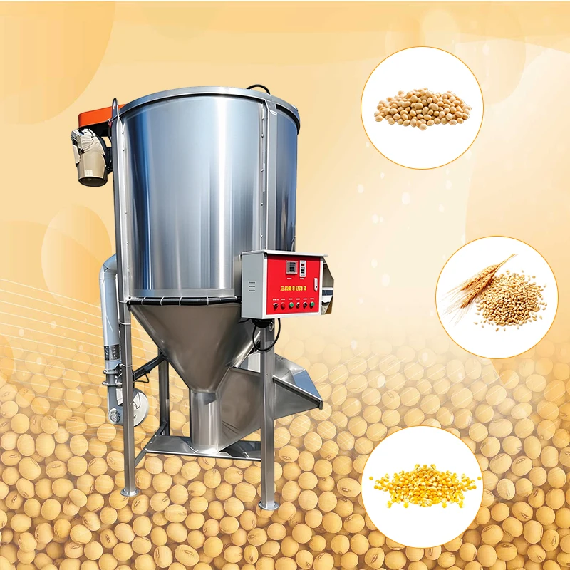 Heavy Galvanized Grain Dryer Anti Rust Structure For Commercial Grain And Seed Drying Mobile Tower Dryer Long Life