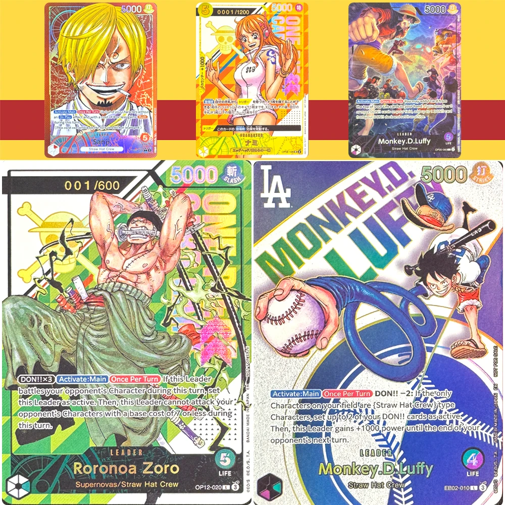 ตัวละครอนิเมะ OPCG คุซัน มังกี้ ดี ลูฟี่ ของเล่น DIY ทำเอง เนื้อสัมผัสแบบเอ็กซ์ตรีม การ์ดสะสมเกม ของขวัญคริสต์มาส ของขวัญวันเกิด