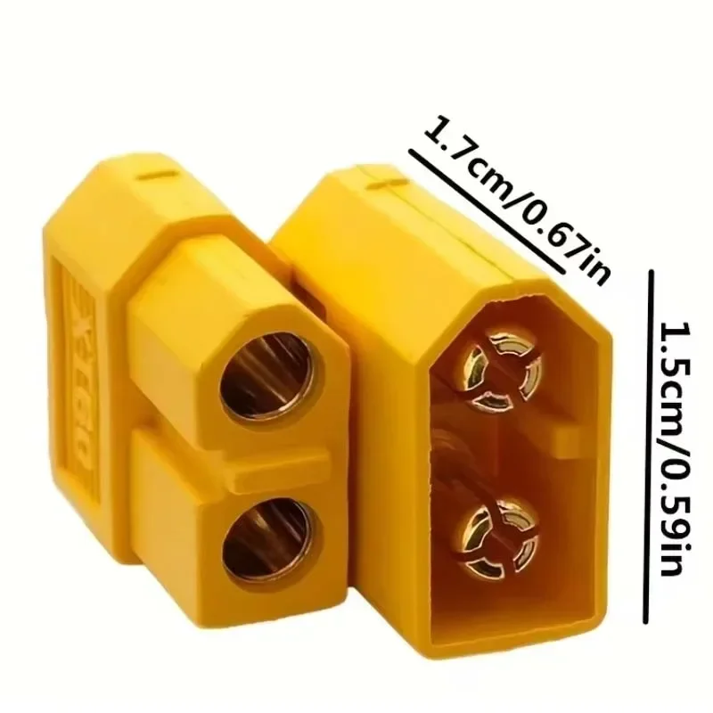 5 Pairs 10pcs XT60 Connector XT60 Male Female Bullet Connectors Power Plugs for RC Lipo Battery Motor XT60 Drone Connectors