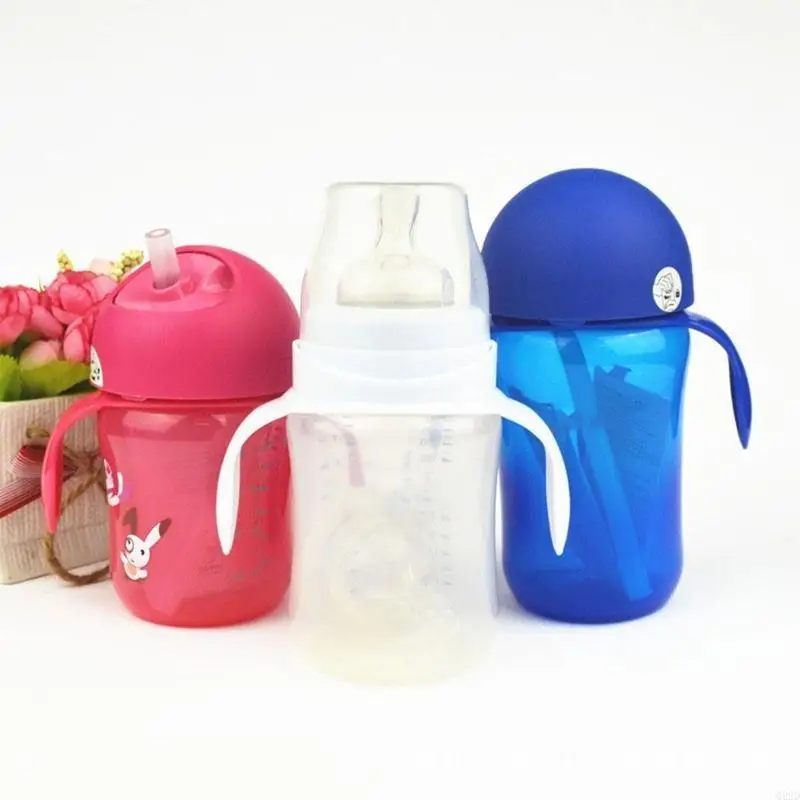 

Q22D Newborn Bottle Grip Handle Infants Milk Bottle Hand Shank for Baby Feeding Bottle