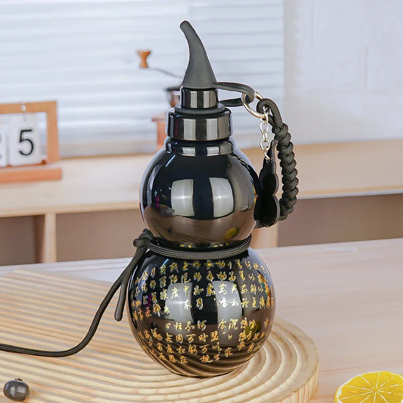 Plastic gourd water cup outdoor sports kettle PP material portable large capacity kettle Black Myth Wukong