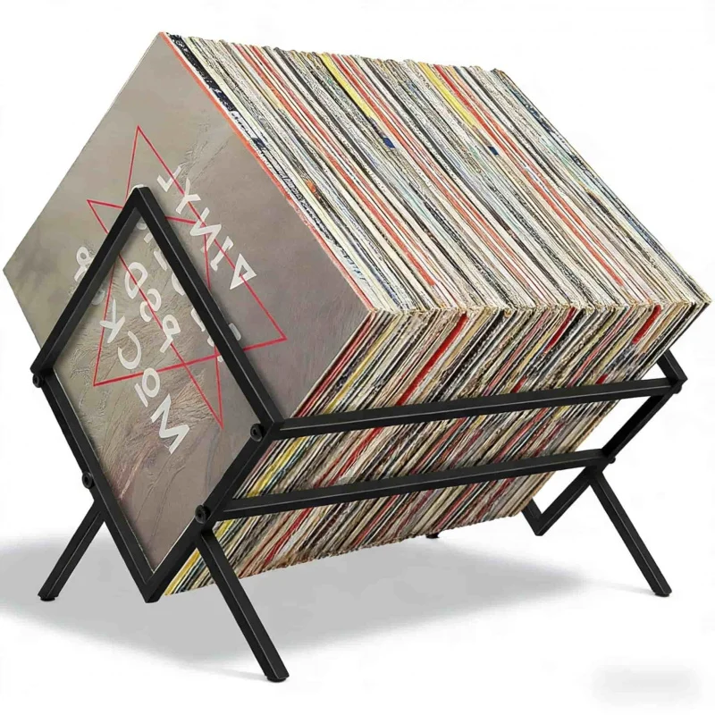 ビニールレコードプレーヤーアクセサリーアルバム収納ラック多層大容量80lホームベッドルームリビングルーム整理整頓魔法のツール