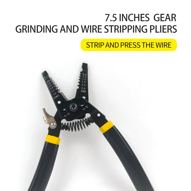 

3,5-дюймовые плоскогубцы для шлифовки и зачистки проводов, плоскогубцы для проводки