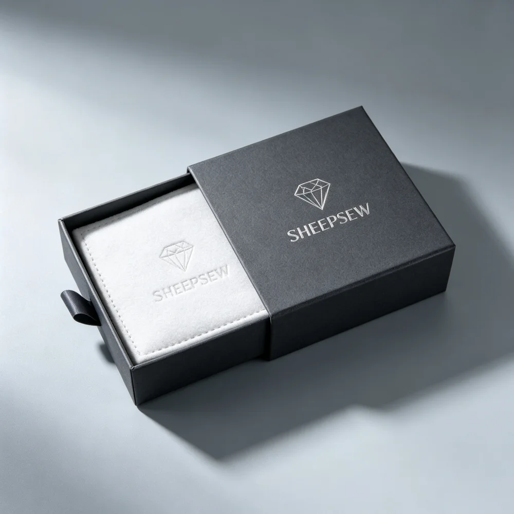 Velvet Jewelry Box - 50 Stück personalisierte Schmuckboxen mit individuellem