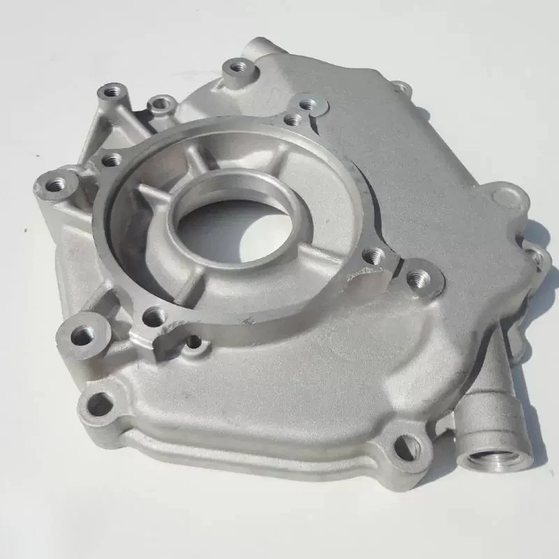 XMSJ Lower Right Crankcase Cover for 188F 190F GX390 Gas Engine, Fit Road Cutting Machine Fire Water Pump Aluminum Side Housing