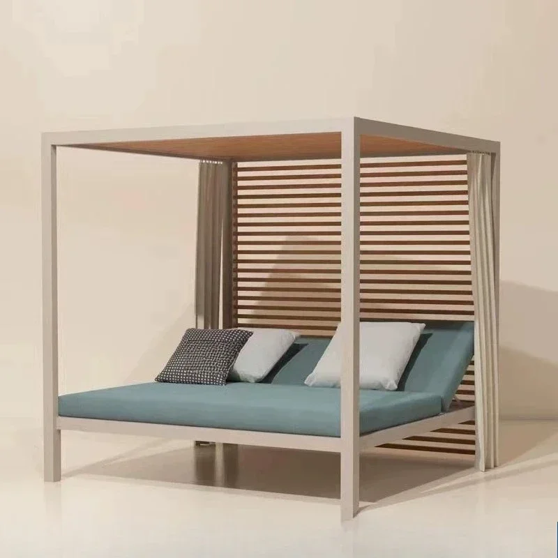 Outdoor Villa Pool Lounges Hotel Resort Teak Lounges Outdoor Hotel Homestays Terrace Loungers