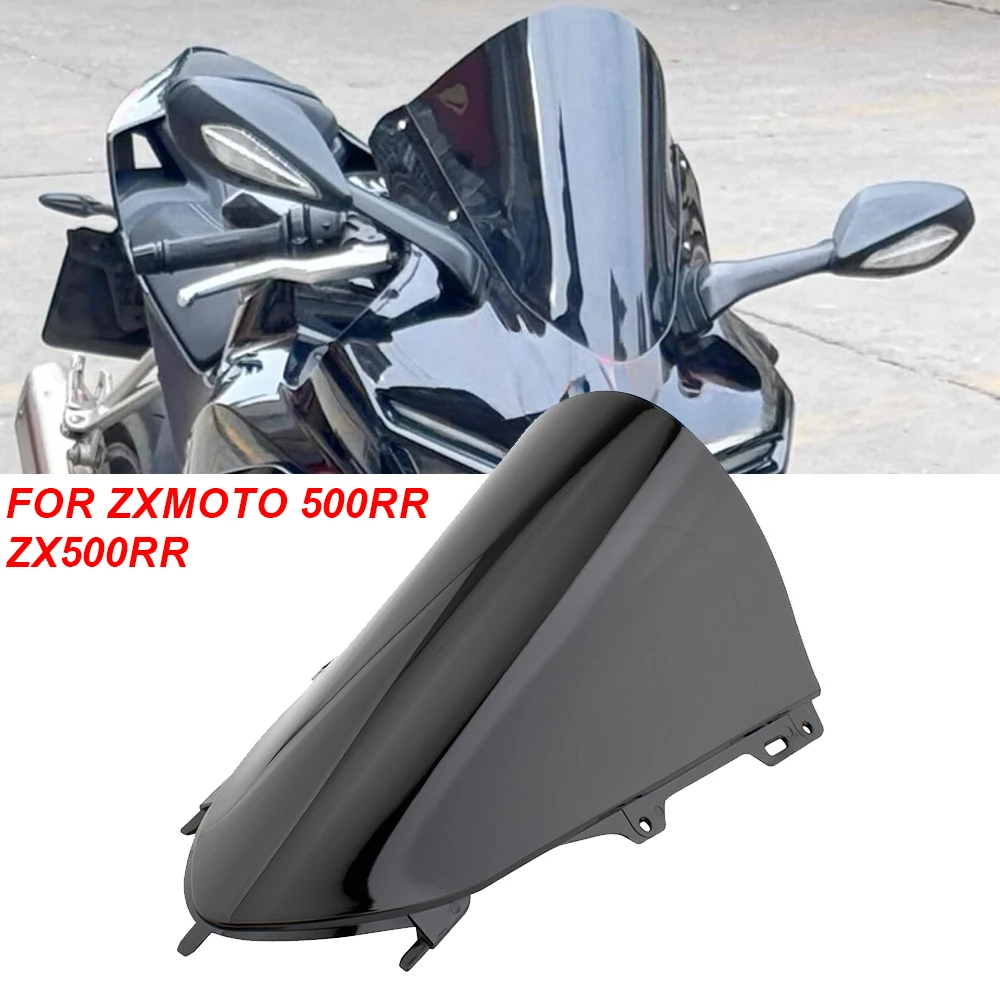 

For ZXMOTO 500RR ZX500RR ZX 500 RR Motorcycle Windscreen Screen Wind Deflectors Screen Windshield