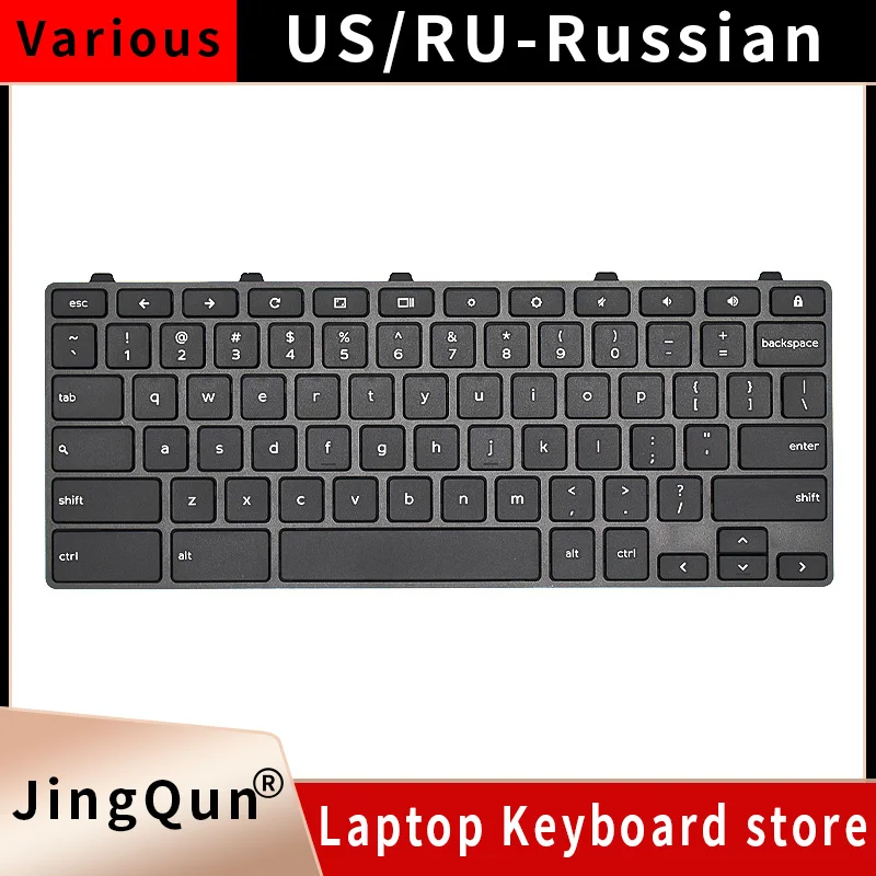 New Genuine Laptop Rreplacement Keyboard Compatible for DELL Chromebook 11 3100 5190 2-in-1 00D2DT 0OD2DT 0H06WJ