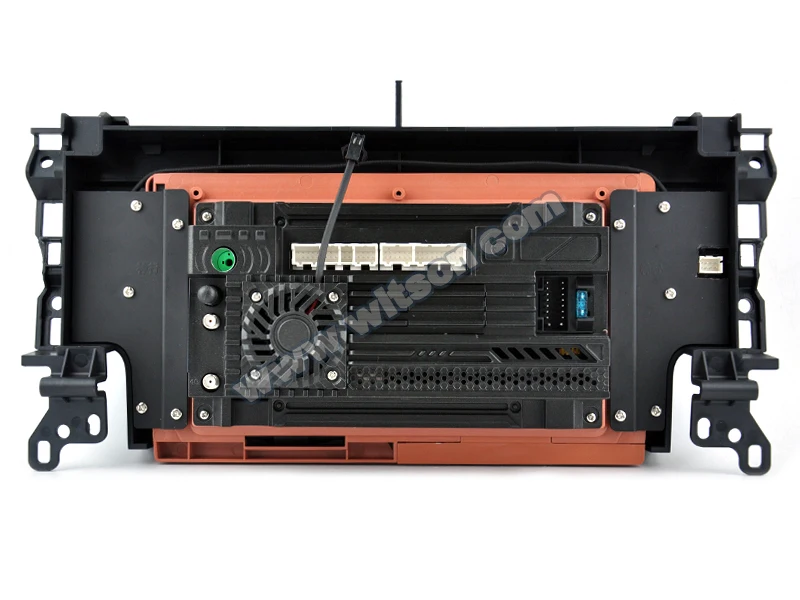 راديو تلقائي للسيارة 9.66 بوصة لسيارة لاند روفر ديسكفري سبورت 2014-2018 أندرويد 13 مشغل وسائط متعددة لوحة تكييف الهواء التحكم في المناخ #4