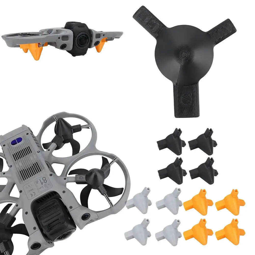Height Boost Landing Gear for DJI AVATA 360 Drone Lightweight Snap On Design Plastic Risers Set of 4 Panoramic Mode Alert