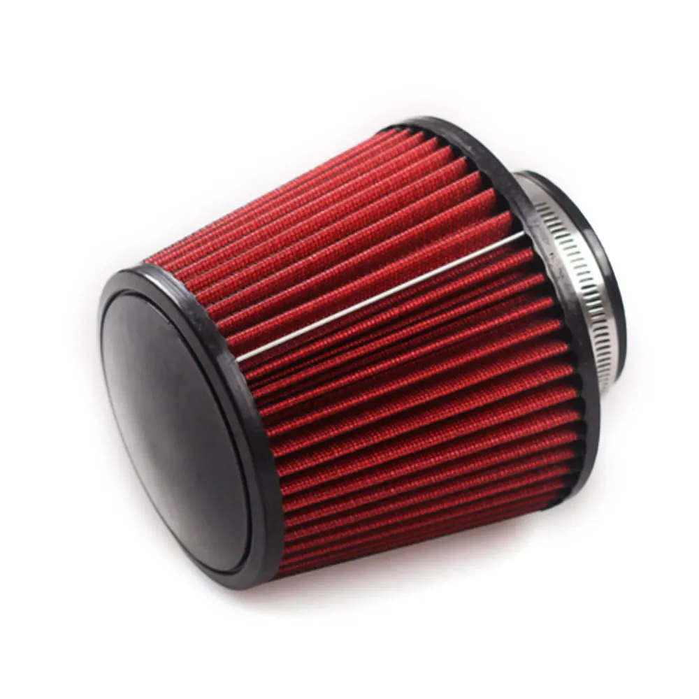 K & n 76MM 3 Inch Air Filter Flow Intake Pipe Power Airfilter Inlet Filter Modified Air Filter Tall Round Tapered Intake Filter