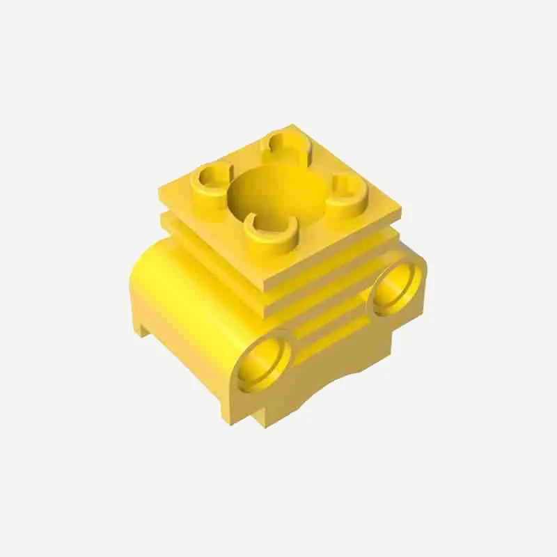 2850 Engine Cylinder Side Slots Bricks Collections Bulk Modular GBC Toys For Technical MOC Buildings Blocks Compatible DIY