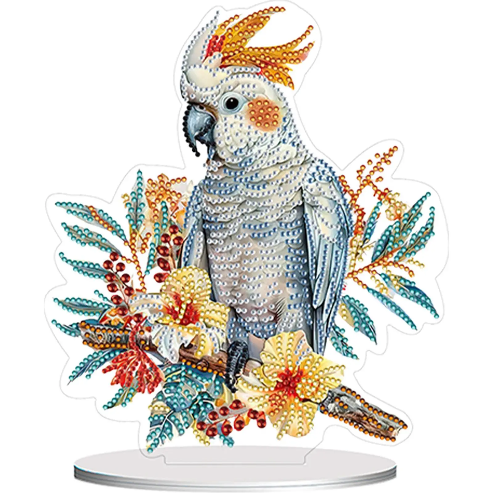 

Acrylic Special Shape Angel Diamond Painting Tabletop Ornaments Kit 5D DIY Diamond Art Tabletop Decorations for Adults Beginner