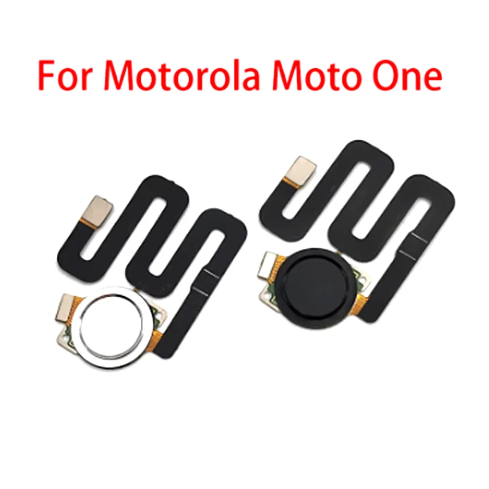 New For Motorora Moto One Fingerprint Sensor Home Return Key Menu Button Flex Cable