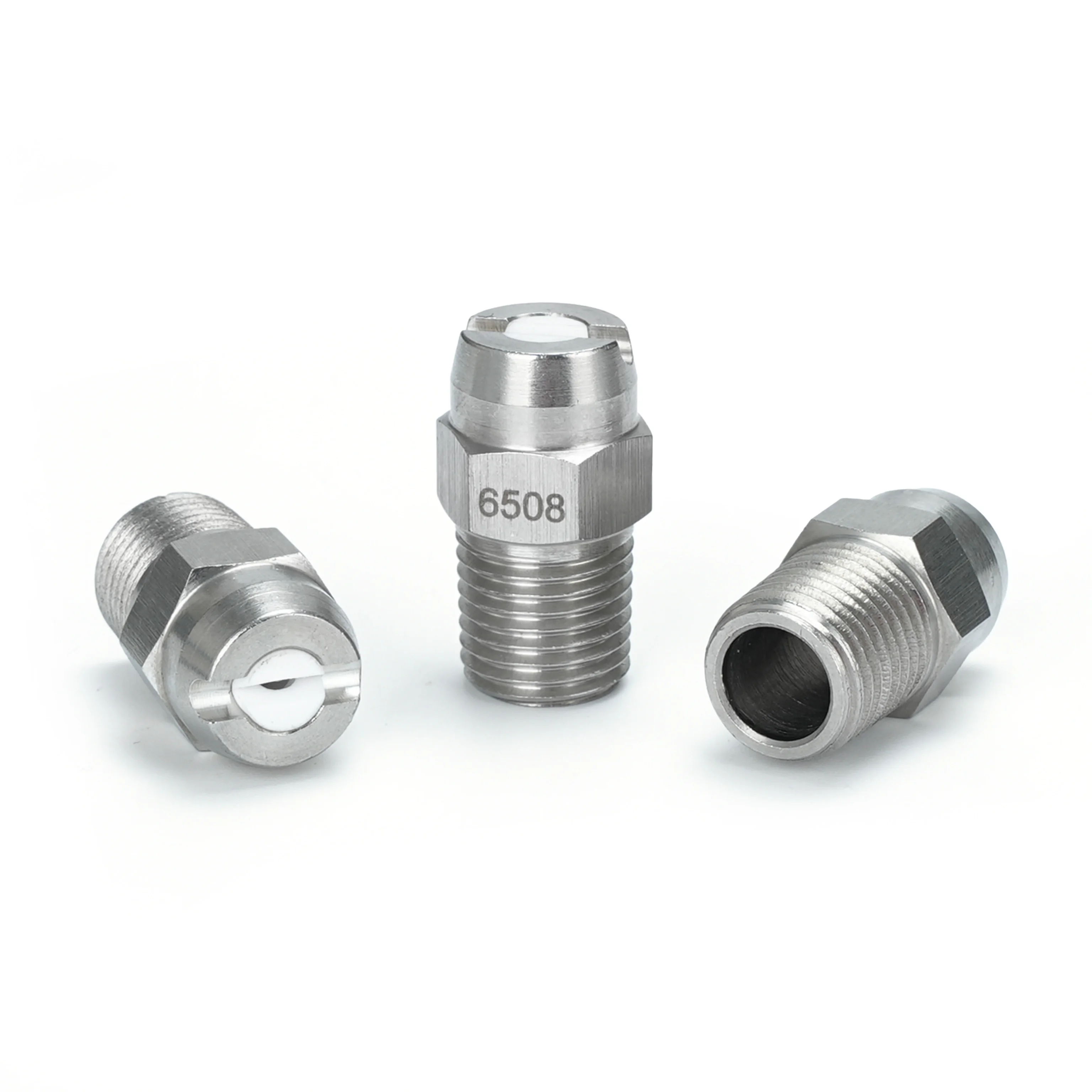 Stainless Steel Ceramic 0 Degree Nozzle High Pressure Linear Liquid Injection Nozzle for High Pressure Car Washing Machine