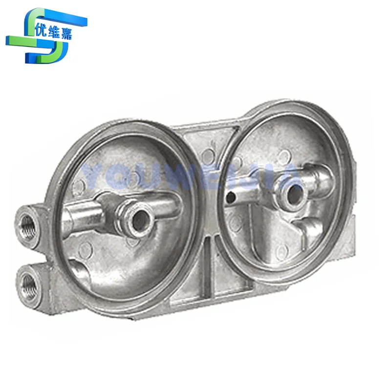2656818 2656820 1447363 M91 81866599    Dual Fuel Filter Assembly for Perkins 1006.6 Massey Ferguson Ford John Deere
