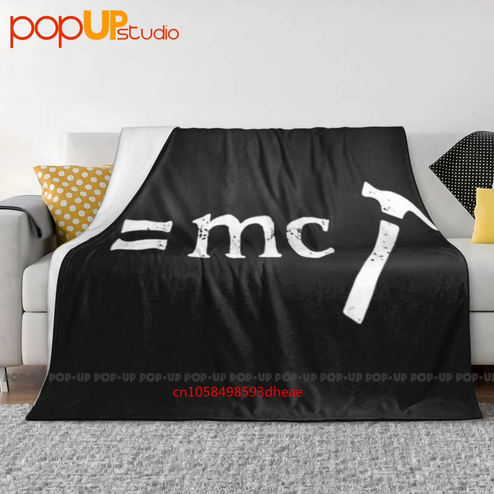 E=Mc Hammer Ultra-Soft Blanket Quilt Winter Sofa Cover Bed Covers