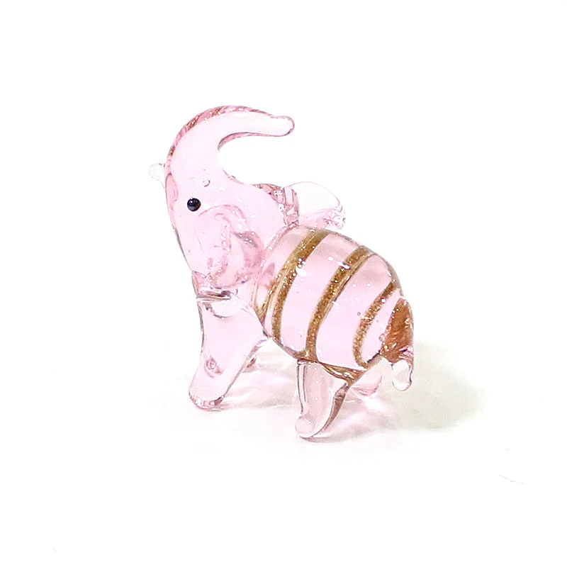 Kawaii winzige Tier ornamente niedliche Miniatur-Elefanten statue Handwerk für DIY Home Desktop Kinderzimmer Feen garten Mikro landschaft Dekoration Zubehör – Detail 8