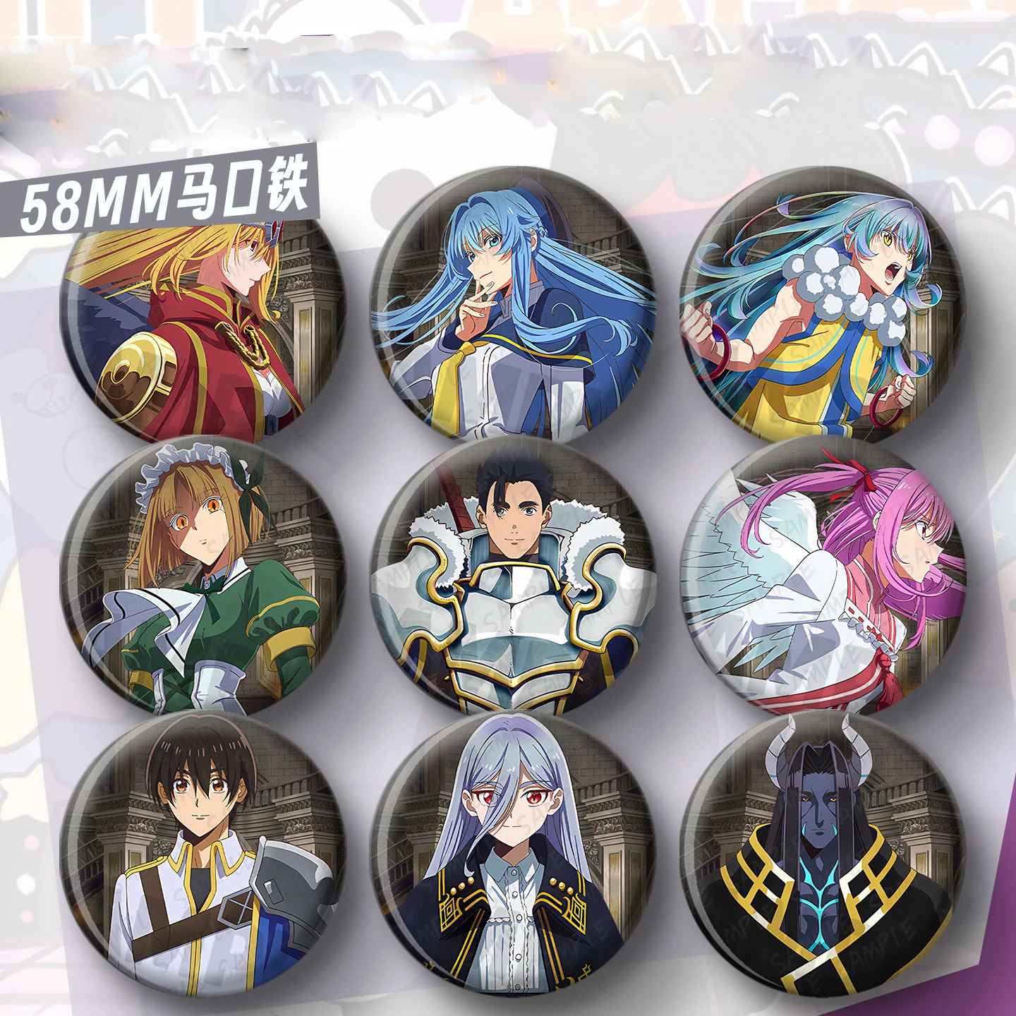 

Аниме Дикий последний босс появлялись! Булавки Yasei No Last Boss Ga Arawareta! Значок Косплей Мультфильм Itabag Bedge Брошь ПАДЖ Рождественский подарок