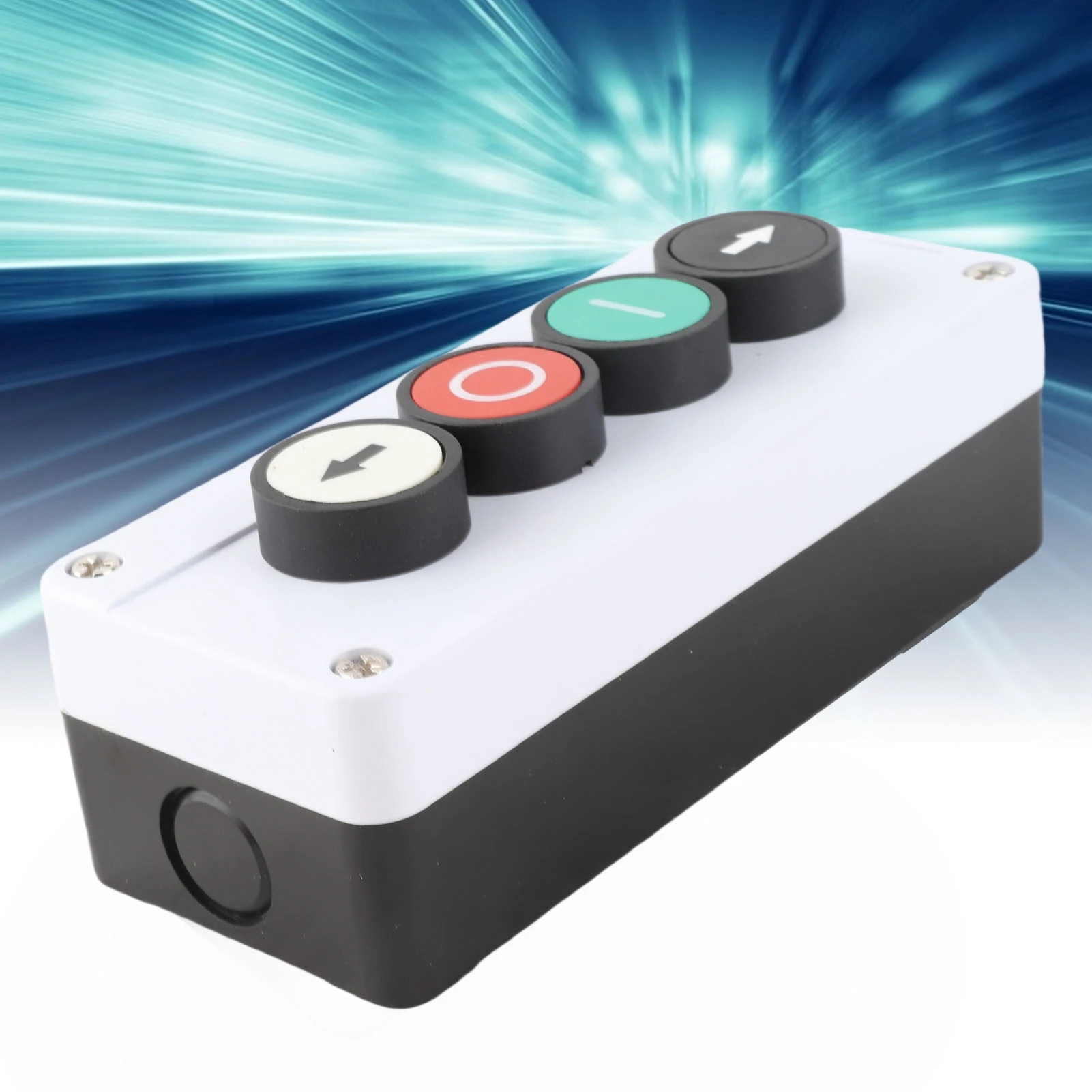 Momentary  Station Box Up and Down Stop Control Push Button for Winch Roller Door Truck Tail Lift Momentary  Station