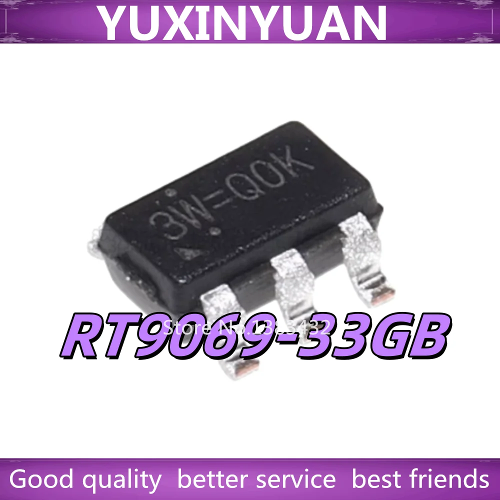 (10PCS)100% New RT9069-33GB For code: 3W=...