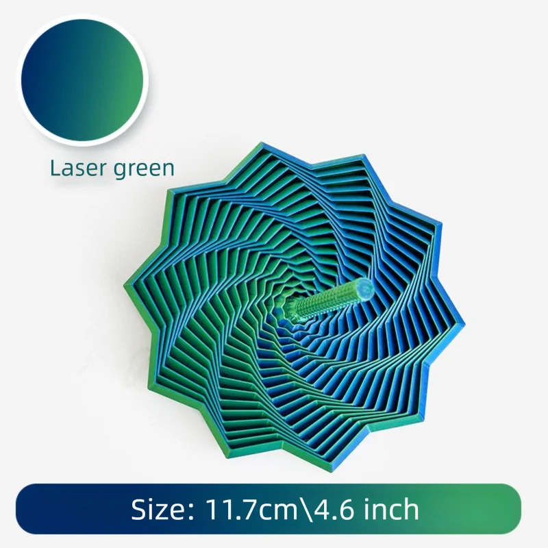 ثلاثية الأبعاد مطبوعة ستار لعبة مجسمة مع مقبض الإصبع الضغط لعبة مضلع PLA الإصدار الإجهاد مكافحة القلق الإجهاد الإغاثة الكمامة اللعب