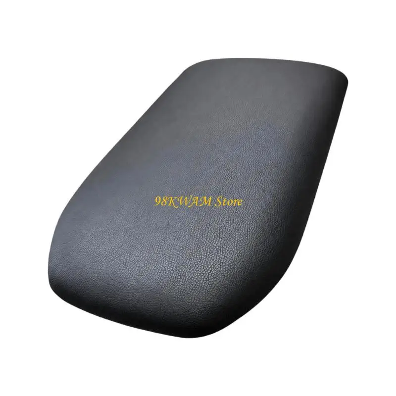 Center Console Armrest Lid Cover with Black Textured Finish OE‑Reference 58204‑02010, Padded Seam Top, Direct Replace Trim